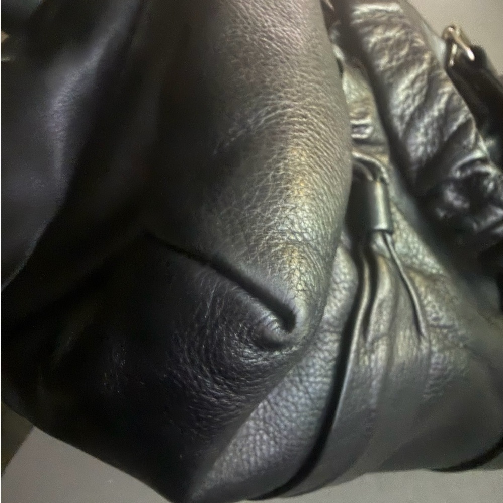 Furla Leather Logo Ribbon Hand Tote Bag - Picture 13 of 16